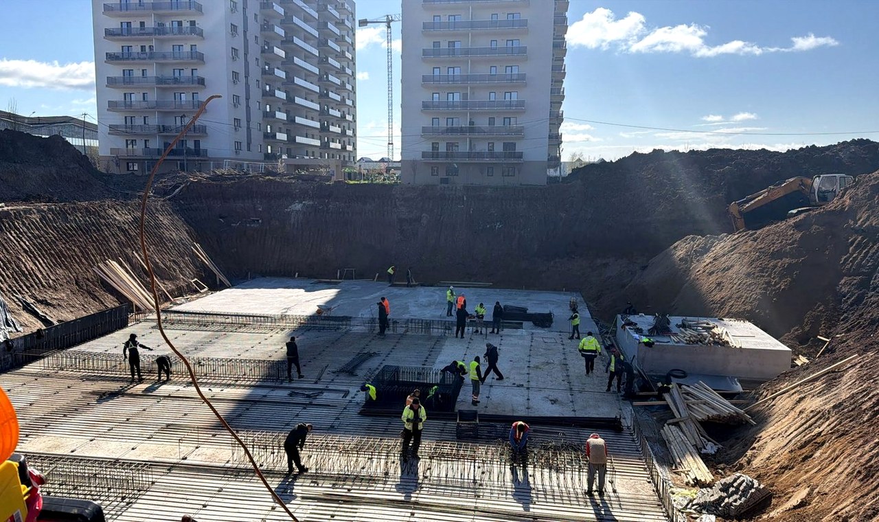 Proiect rezidențial cu excavări fundații în Giurgiu
